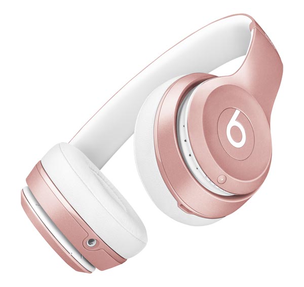 Hero Image of the Beats by Dre, Rose Gold.