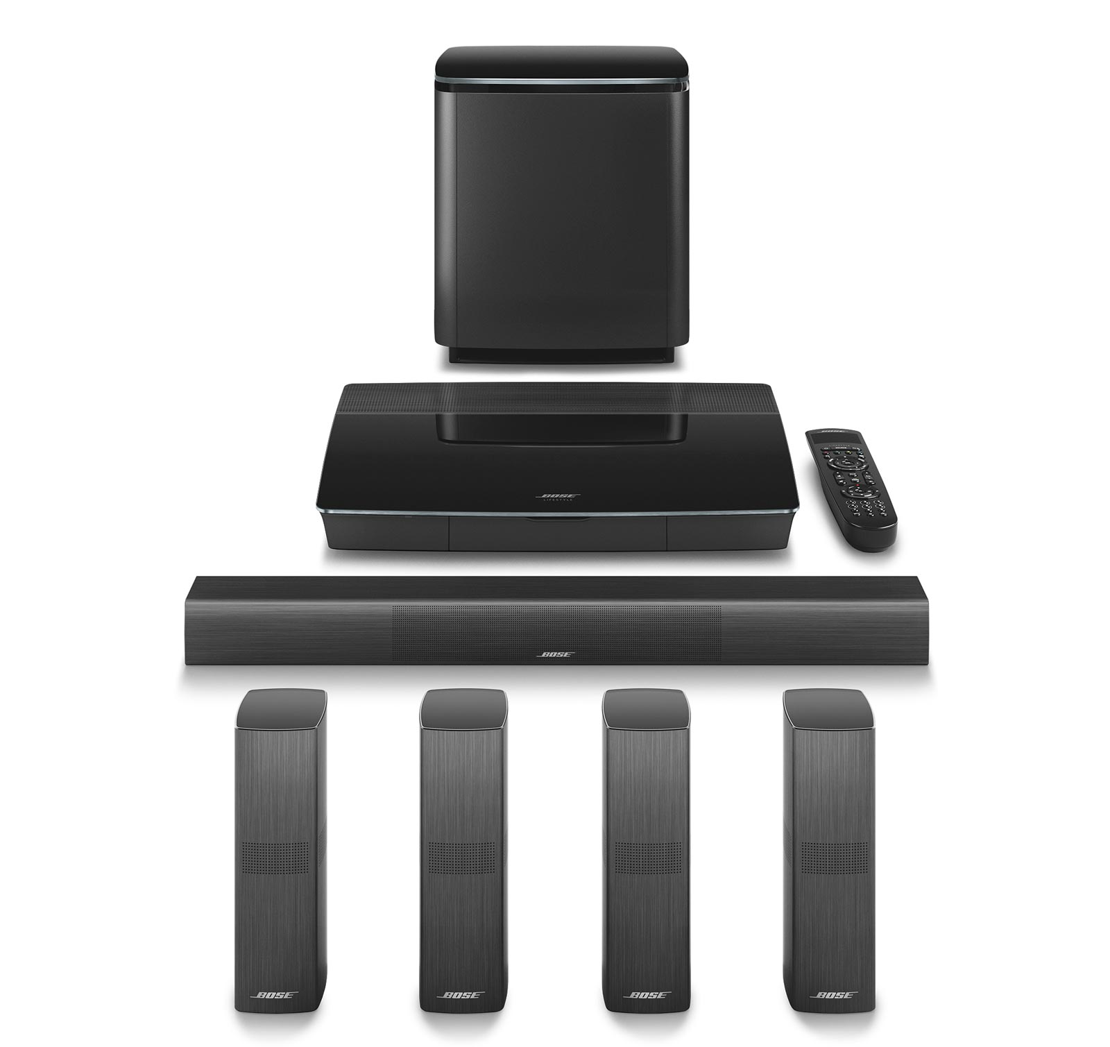 Bose LifeStyle 650 Black Home Entertainment System eBay
