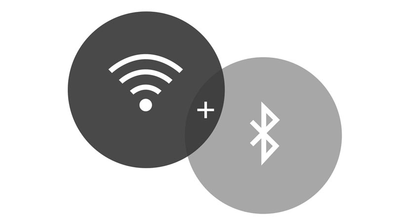 Image of Bluetooth and Wi-Fi Logo