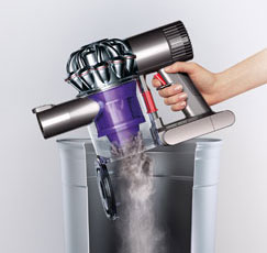 Hygienic bin emptying