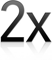 2x the performance.