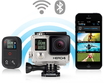 Control, view and share with built–in Wi–Fi + Bluetooth.