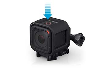 HERO4 Session activates with a single button press