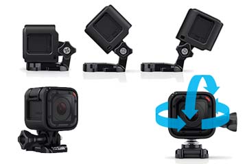HERO4 Session lowprofile mounting action cam.