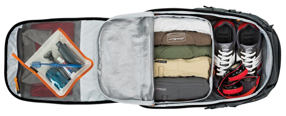Image of the packing of the highline.