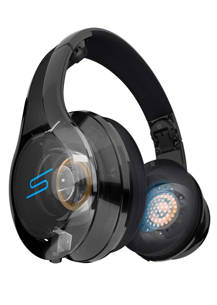 Cut-a-way SMS 50 Cent DJ Pro headphones Cut-a-way image of the SMS Audio 50 Cent DJ Pro Headphones
