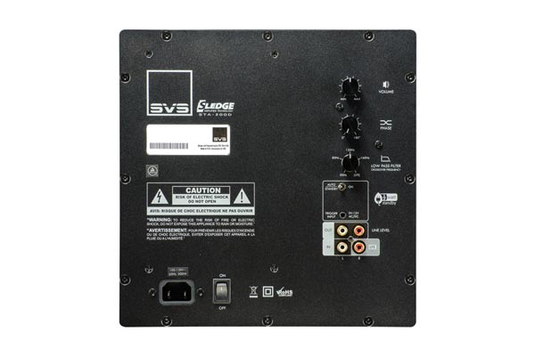 Detail of SVS PC-2000 Input Panel