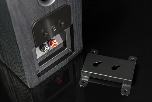 image of speaker bracket connection.