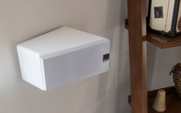 image of Elevate speaker side mounted.