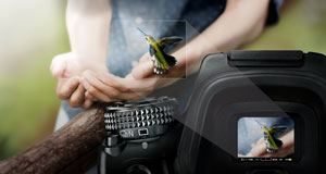 NX1 Fast display and viewfinder