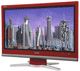 Sharp LC-32GP3U Wine Red 32-inch AQUOS 1080p Gaming LCD Flat Panel HDTV