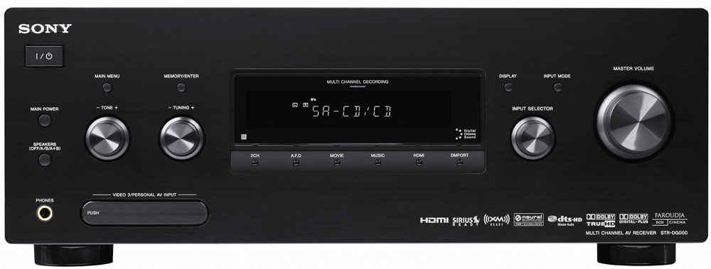 STR-DG820 7.1-channel Home Theater Receiver image
