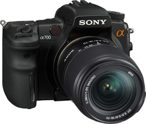 DSLR-A700K w/18-70mm f/3.5-5.6 Zoom Lens 12.2-megapixel Digital SLR Camera Kit image