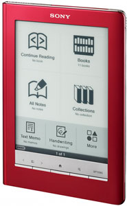 PRS-600RC Red Touch Edition Digital Reader image