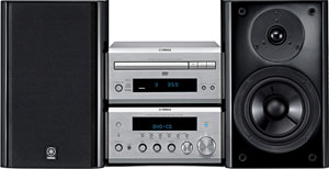 MCR-E810 Silver CD/DVD Receiver Micro Component System image