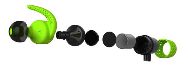 Image of BlueAnt Mini Ear exploded view